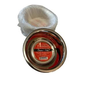 NEW PRO SELECT 1 PINT Stainless Steel Bowls 1 Case - 12 Bowls Kitties Small Dogs